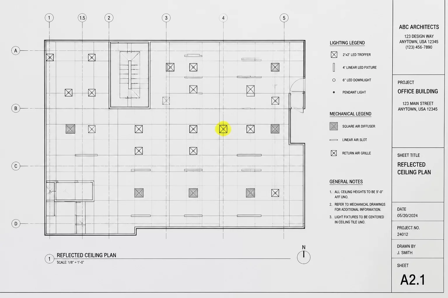 Reflected Ceiling Plan Consistency